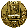 Odznaka ''Pi��dziesi�ciolecia OTP PTTK''